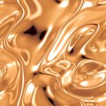 Nail Art Folie Rotgold-116