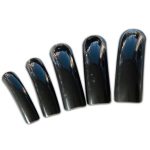 Nail Art Tips Black 20 Stk-0