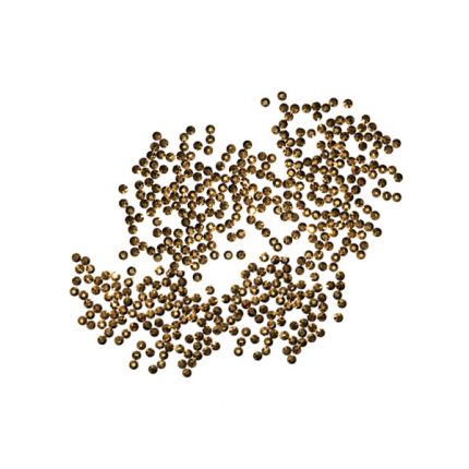 Goldenen Strass Steine SS4 (1mm) 1440.St-0