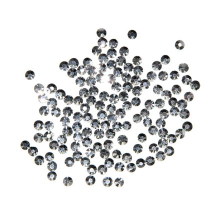 Silbrige Strass Steine SS10 (3mm) 1440.St-0
