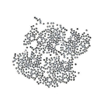 Silbrige Strass Steine SS4 (1mm) 1440.St-0