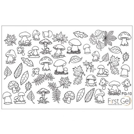 Nail Trafaret FG-10-0