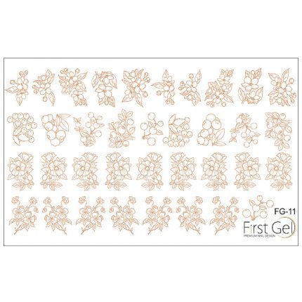 Nail Trafaret FG-11-0