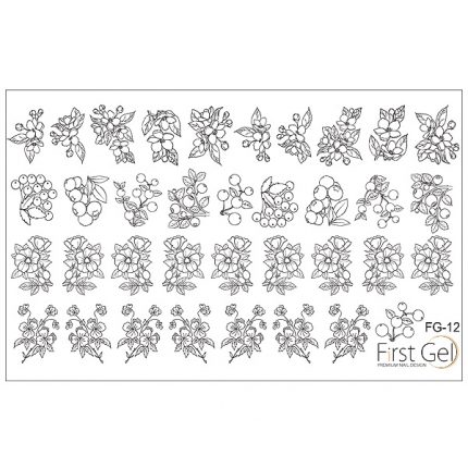 Nail Trafaret FG-12-0