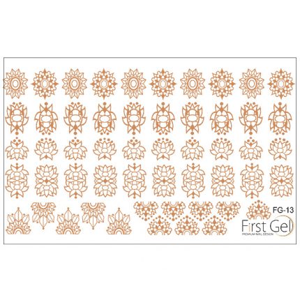 Nail Trafaret FG-13-0