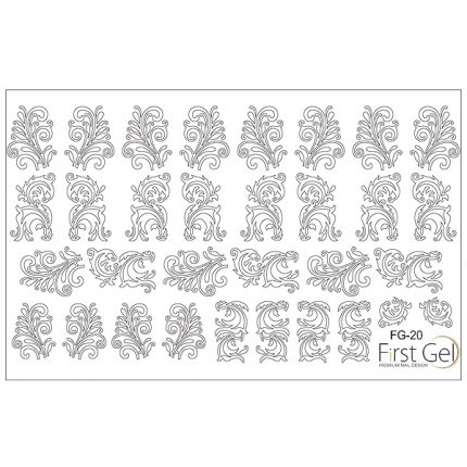 Nail Trafaret FG-20-0