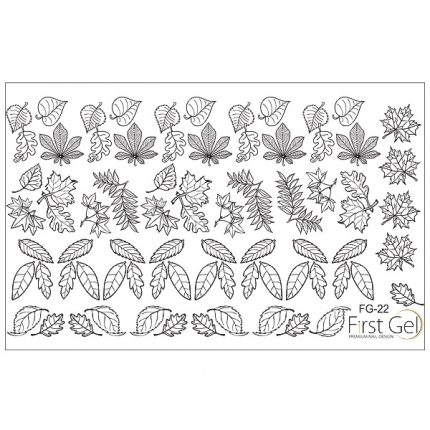 Nail Trafaret FG-22-0