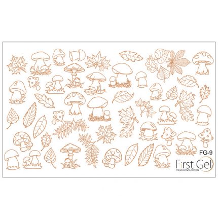 Nail Trafaret FG-9-0