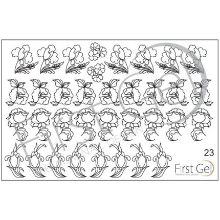Nail Trafaret FG-23-0