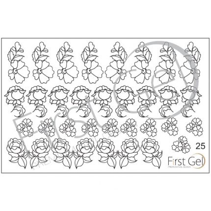 Nail Trafaret FG-25-0