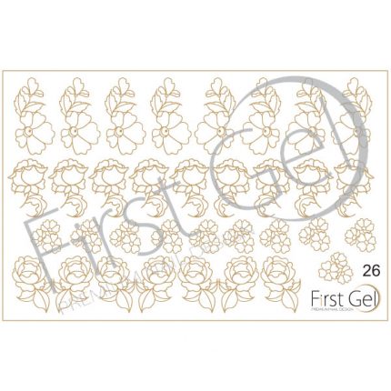 Nail Trafaret FG-26-0