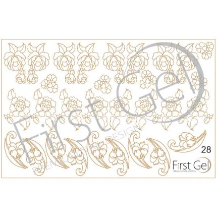 Nail Trafaret FG-28-0