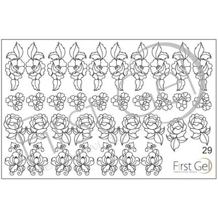 Nail Trafaret FG-29-0