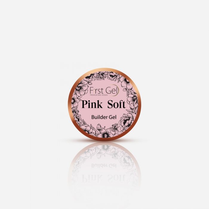Pink Soft Gel 15g mit Fiber – Bild 3