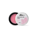 Diamond 07 Builder gel 30g Pink mit Glitter – Bild 2